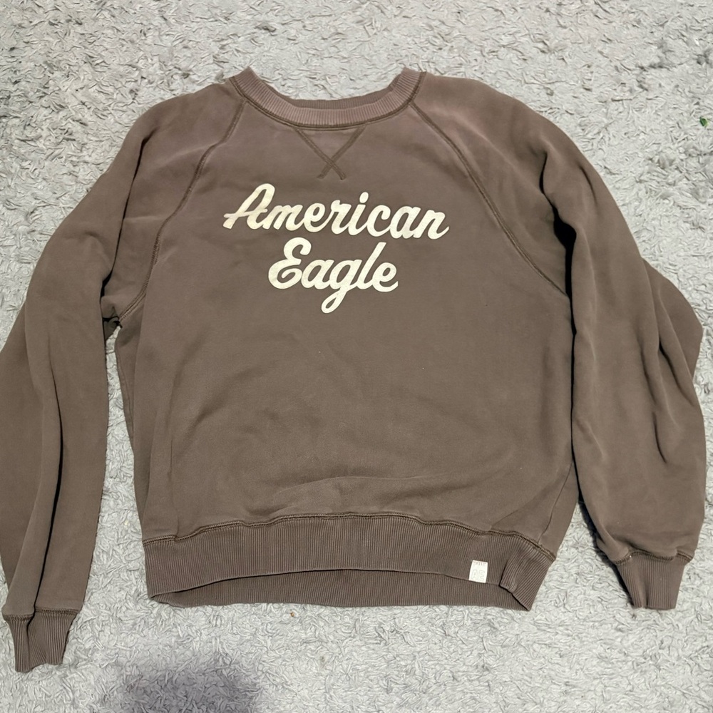 American Eagle Outfitters Brown Sweatshirt